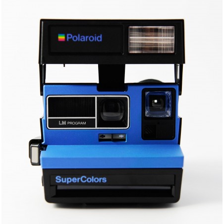 Polaroid 600 Supercolors bleu