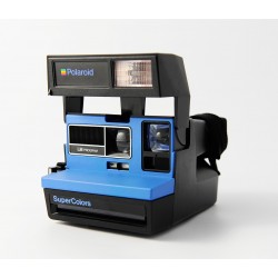 Polaroid 600 Supercolors bleu
