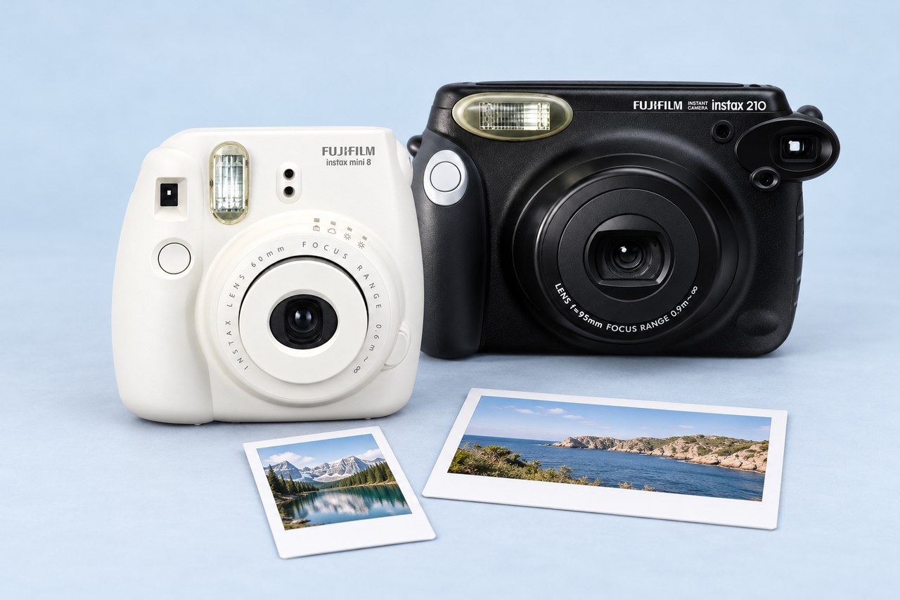 Location appareil photo instantané — Polaroid & Instax