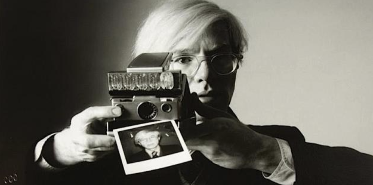 Andy Warhol et son Polaroid SX-70